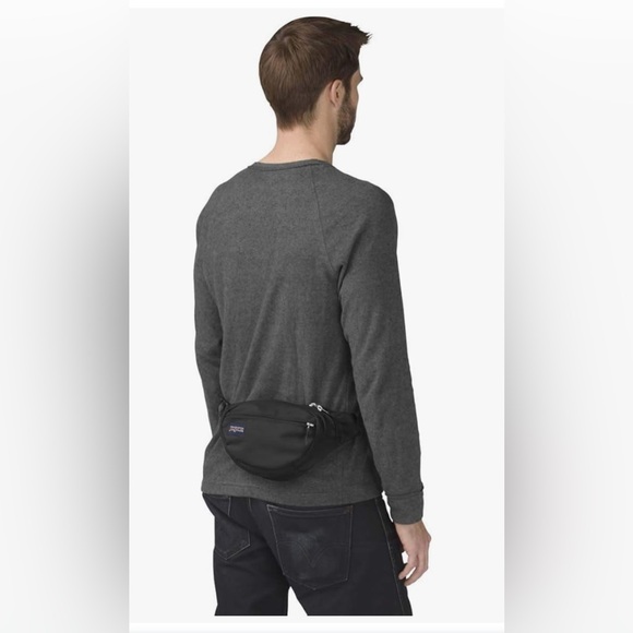 Jansport Black Streamlined Waist Bag - Picture 3 of 4